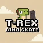 Play T-Rex Dino Skate now!