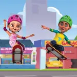 Tapus Skating Adventure - free online game