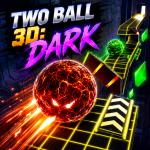 Play Two Ball 3D: Dark now!