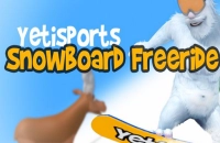 Play Yetisports: Snowboard Freeride now!
