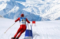 Play Slalom Ski Simulator now!