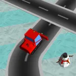 Play Traffic Run Christmas now!
